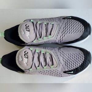 Nike Air 270 Men's Shoes - Fresh Mint Gray and Black. ( Offers Welcome )